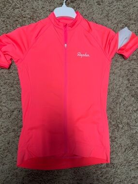 Rapha Neon Coral Cycling Jersey